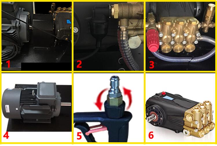 君道PU350电动高压洗濯机可用于喷砂除锈-99499威尼斯机电